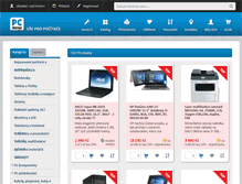 Tablet Screenshot of pcmega.cz